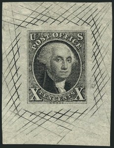 Sale 1116, Lot 3005, Essays, Proofs and Specimens, 1845-60 Issues