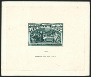 Sale 1116, Lot 3052, Essays, Proofs and Specimens, Bank Note Issues thru 20th Century