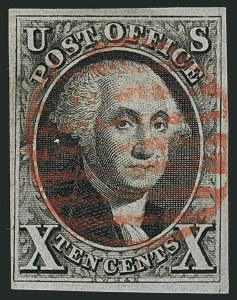 Sale 1116, Lot 3087, 1847 Issue and 1875 Reproduction (Scott 1-4)