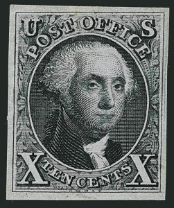 Sale 1116, Lot 3091, 1847 Issue and 1875 Reproduction (Scott 1-4)