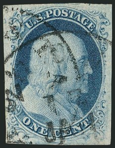 Sale 1116, Lot 3098, 1851-56 Issue (Scott 5A-17)