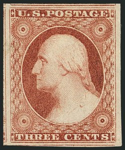 Sale 1116, Lot 3100, 1851-56 Issue (Scott 5A-17)