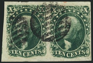 Sale 1116, Lot 3113, 1851-56 Issue (Scott 5A-17)