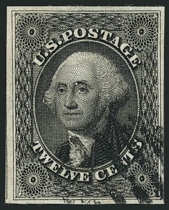 Sale 1116, Lot 3115, 1851-56 Issue (Scott 5A-17)