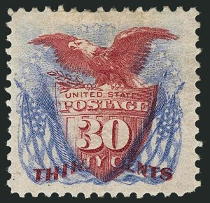 Sale 1116, Lot 3202, 1875 Re-Issue of 1869 Pictorial Issue (Scott 123-133)