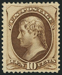 Sale 1116, Lot 3219, 1870-75 National and Continental Bank Note Co. Issues (Scott 134-179)
