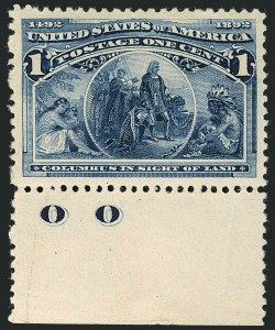 Sale 1116, Lot 3239, 1893 Columbian Issue (Scott 230-245)
