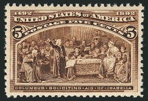 Sale 1116, Lot 3241, 1893 Columbian Issue (Scott 230-245)
