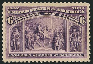 Sale 1116, Lot 3242, 1893 Columbian Issue (Scott 230-245)