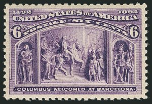 Sale 1116, Lot 3243, 1893 Columbian Issue (Scott 230-245)