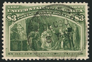 Sale 1116, Lot 3249, 1893 Columbian Issue (Scott 230-245)