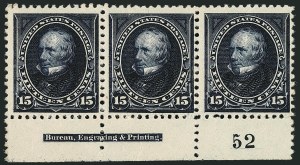 Sale 1116, Lot 3257, 1894-98 Bureau Issues (Scott 246-278)