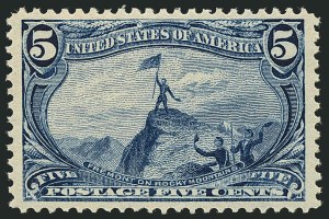 Sale 1116, Lot 3274, 1898 Trans-Mississippi and 1901 Pan-American Issues (Scott 285-299)