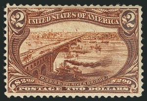 Sale 1116, Lot 3281, 1898 Trans-Mississippi and 1901 Pan-American Issues (Scott 285-299), $2.00 Trans-Mississippi (293) Sale 1116, Lot 3281, 1898 Trans-Mississippi and 1901 Pan-American Issues (Scott 285-299)