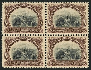 Sale 1116, Lot 3287, 1898 Trans-Mississippi and 1901 Pan-American Issues (Scott 285-299)