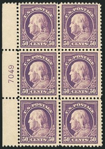 Sale 1116, Lot 3362, 1916-20 Issues (Scott 462-547)