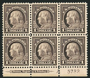 Sale 1116, Lot 3365, 1916-20 Issues (Scott 462-547)