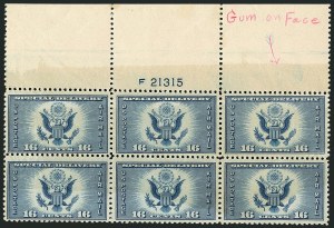 Sale 1116, Lot 3426, Air Post incl. Specialized Air Post Special Delivery