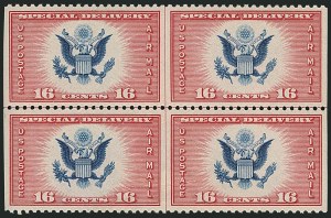 Sale 1116, Lot 3428, Air Post incl. Specialized Air Post Special Delivery