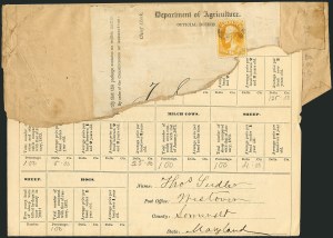 Sale 1116, Lot 3454, Officials thru Postal Stationery