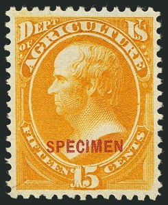 Sale 1116, Lot 3461, Officials thru Postal Stationery