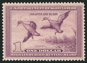 Sale 1116, Lot 3515, Hunting Permits thru Savings, Offical Seals