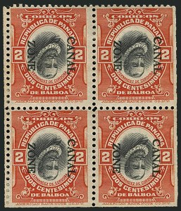 Sale 1116, Lot 3591, U.S. Possessions: Canal Zone