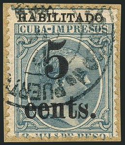 Sale 1116, Lot 3624, U.S. Possessions: Cuba