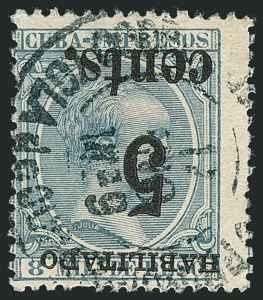 Sale 1116, Lot 3626, U.S. Possessions: Cuba
