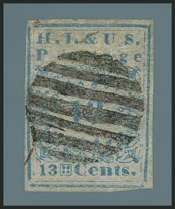 Sale 1116, Lot 3638, Hawaii: 1851 Missionary Issue