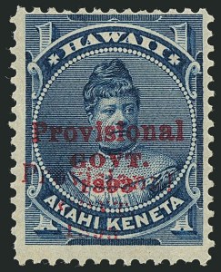 Sale 1116, Lot 3672, Hawaii: 1863 and Later Issues