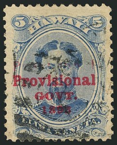 Sale 1116, Lot 3675, Hawaii: 1863 and Later Issues