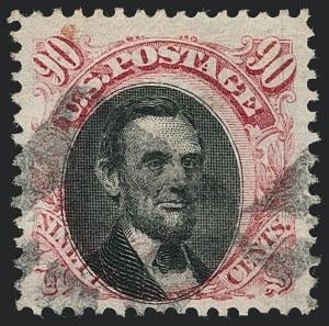 Sale 1118, Lot 119, 90c 1869 Pictorial Issue Stamps (Scott 122)