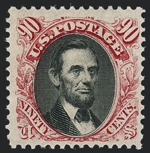 Sale 1118, Lot 123, 90c 1869 Pictorial Issue Stamps (Scott 122)