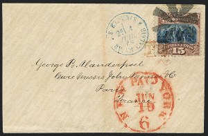 Sale 1118, Lot 130, 1869 Pictorial Issue Covers