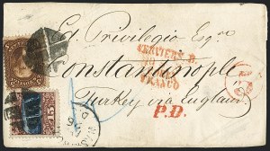 Sale 1118, Lot 137, 1869 Pictorial Issue Covers
