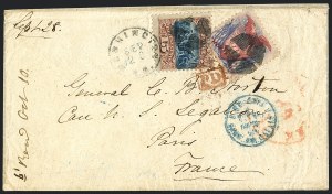 Sale 1118, Lot 141, 1869 Pictorial Issue Covers