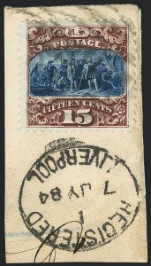 Sale 1118, Lot 146, 1875 Re-Issue of 1869 Pictorial Issue (Scott 129-132)