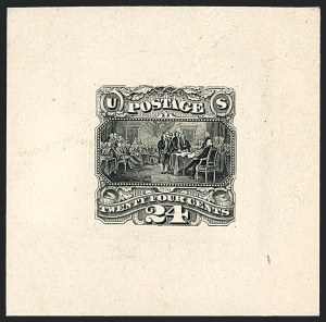 Sale 1118, Lot 15, 24c 1869 Pictorial Essays and Proofs