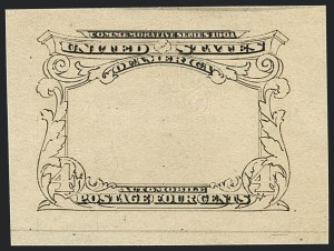 Sale 1118, Lot 160, 1901 Pan-American Issue Essays and Proofs