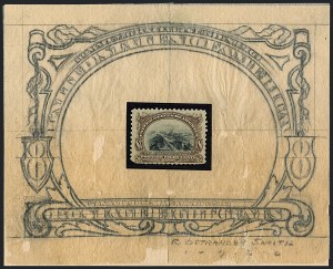 Sale 1118, Lot 162, 1901 Pan-American Issue Essays and Proofs