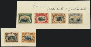 Sale 1118, Lot 176, 1901 Pan-American Issue Specimens