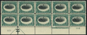 Sale 1118, Lot 182, 1901 Pan-American Issue Stamps