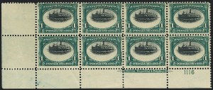 Sale 1118, Lot 183, 1901 Pan-American Issue Stamps