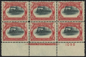 Sale 1118, Lot 192, 1901 Pan-American Issue Stamps