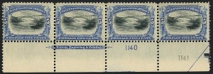 Sale 1118, Lot 201, 1901 Pan-American Issue Stamps