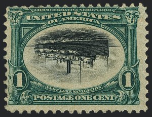 Sale 1118, Lot 207, 1901 Pan-American Issue Inverts