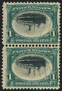 Sale 1118, Lot 211, 1901 Pan-American Issue Inverts