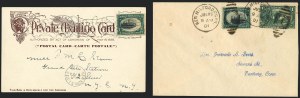 Sale 1118, Lot 222, 1901 Pan-American Issue Covers