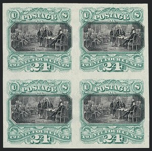 Sale 1118, Lot 23, 24c 1869 Pictorial Essays and Proofs